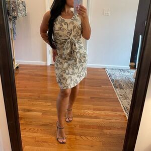 Anthropologie Sleeping on Snow Alpaca/Wool Sleeveless Sweater Feather Dress | XS